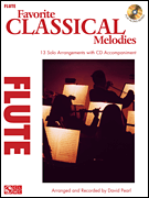cover Favorite Classical Melodies Flute BK/CD cover